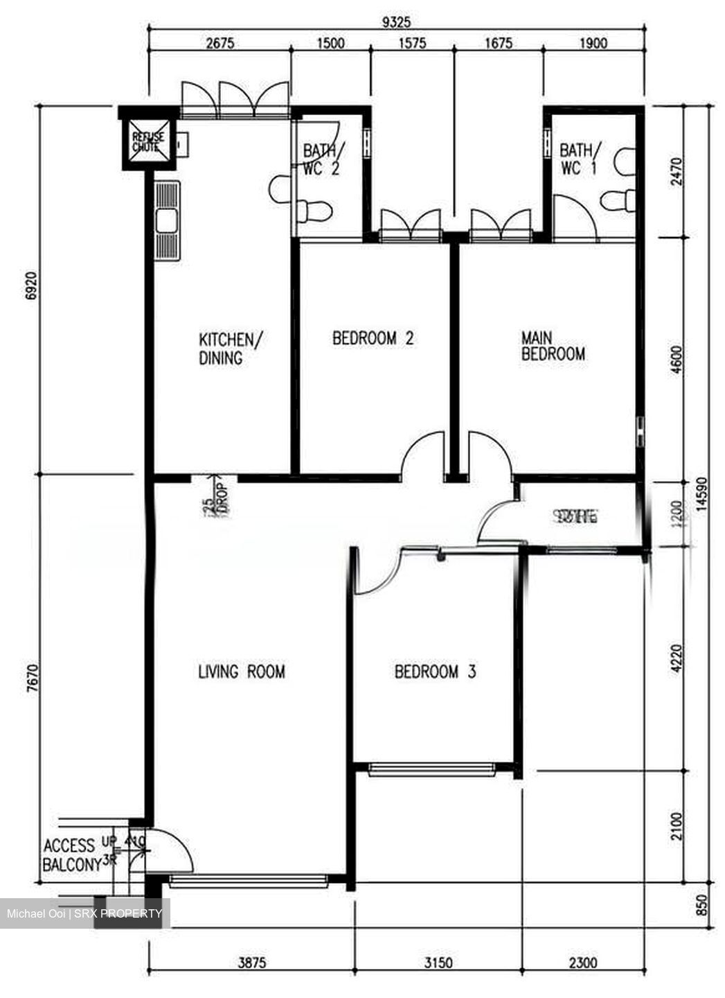 Blk 131 Bukit Batok West Avenue 6 (Bukit Batok), HDB 4 Rooms #536431401